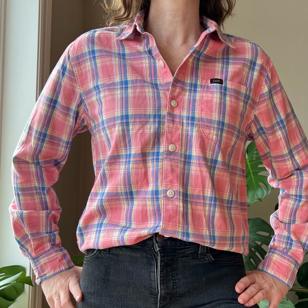 Lee Vintage Plaid Western Shirt